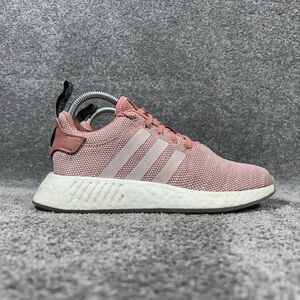 Adidas Boost NMD R2 CQ2007 Women's Size 7 Pink AthleticRunning Shoes Used